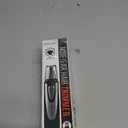 Ear and Nose Hair Trimmer Clipper - 2025 Professional Painless Eyebrow & Facial Hair Trimmer for Men Women, Battery-Operated Trimmer with IPX7 Waterproof, Dual Edge Blades for Easy Cleansing Black