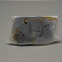 Sexy Open Front V Neck Ruffle Sheer Mesh Lace Wireless Babydoll Lingerie Dress with Thong 2 Piece (Medium, Black)