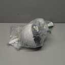 Clorox Toilet Plunger with Hideaway Holder Caddy Heavy-Duty Compact Design with Non-Skid Rubber Base for Bathroom Convenient Storage Toilet Unclogger, 6.5x19.5-Inch, White