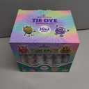 30 Colors Tie Dye Kit, Tie Dye Set for Kids, Pre-Filled Tye Dye Bottles, Non Toxic Permanent Fabric Dye Art Set, Easy DIY Fabric Art - Create Fun (30 Colors)