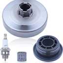 Adefol 325"-7T Sprocket Clutch Drum with Needle Bearing Kit for Husqvarna 435 435E 440 440E Jonsered CS2240, CS2240S Chainsaw Replace 505441501, 544212402