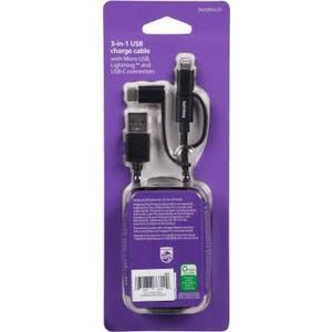 Philips 3 In 1 USB Charge Cable