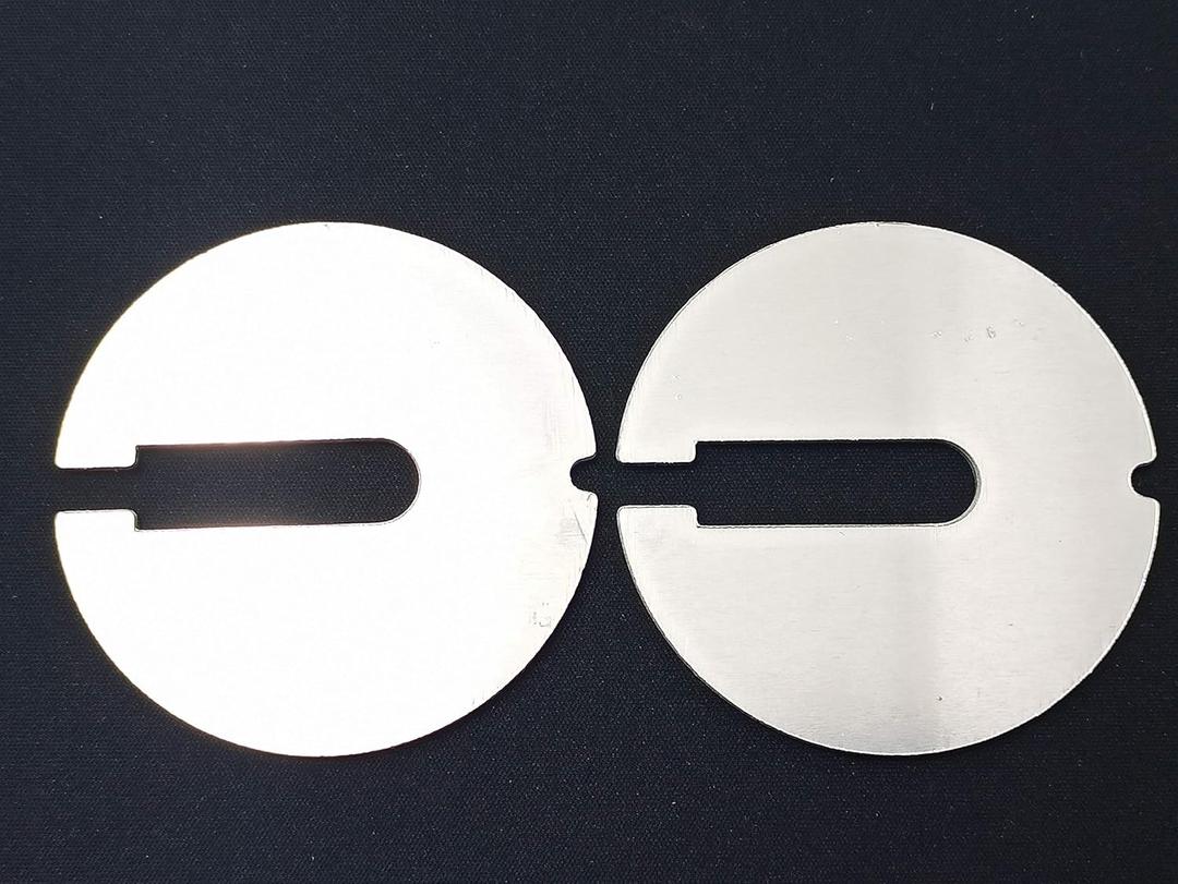 2 Rear Notch Bandsaw Table Insert fits Delta 14 Part 426-02-063-0001 426-02-063-0002