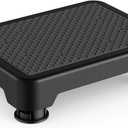 SOYO Mobility One Step Stool, Heavy Duty Indoor Outdoor Non-Slip Small Step Platform Assistive Device for Adult Elderly, Standing Support and Step Riser for Car, Bed, Door, Stair, Bathroom Black-Black