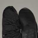 Black Waterproof Rain Boot Shoe Cover with Reflector (1 Pair) (XX-Large)