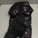 AOFITEE Dog Coat, Warm Dog Jacket, Fullbody Winter Coat Snowsuit for Dogs, Waterproof Puppy Puffer Jacket Snow Coats with Legs, Pet Fleece Vest, Cold Weather Coats for Small Dogs, Medium (Black)