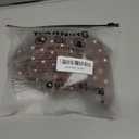 WDIRARA Women's Polka Dots Bikini Set Halter Triangle Swimsuit 2 Piece Bathing Suit Brown, Small