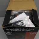 Joiedomi 6 FT Tall Halloween Inflatables Three Witch Around Cauldron with Flame Light Yard Outdoor Decoration Blow Up with Build-in LEDs for Halloween Party Indoor, Outdoor Inflatables Decorations