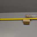 Extendable Weed Brush Telescopic Gardening Tool with Angled Wire Bristles, Spare Heads, and Weeder Scraper for Clearing Weeds, Moss, and Algae from Patios, Driveways, and Block Paving