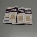 3 x Transparent Film Dressing - FSA-HSA, 4"x5" 10 Pack Waterproof Tattoo Aftercare Bandage, Flexible & Breathable Adhesive Protection for Wound Care, Post Surgical Shower, IV Shield