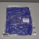 Uhiger 3/4 Length Sleeve Womens Tops V Neck Chiffon Blouse Dressy Casual Double Layered for Weekend Outings and Everyday Wear (X-Large, Royal Blue)