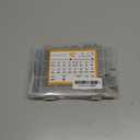 1200 Pcs Screw and Bolt Assortment Kit, #4-40#6-32#8-32#10-24 Assorted Phillips Pan Head Cross SAE Screws with Nuts and Washers, 304 Stainless Steel,Bolts and Nuts Kit