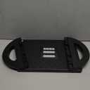 Foot Rest for Under Desk at Work - Ergonomic Foot Stools for Under Office Desk - Rocking Footrest with Roller Massager - Leg Rest for Chair, Computer Gaming - Promote Leg Circulation (Black)