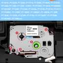 Replacement for Brother Label Maker Tape 12mm 0.47 White TZe231 Refill