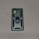 Korecase A71 5G Case, Military Grade Armor Heavy Duty Rugged Dual Layers Full Body Shockproof with Finger Ring Metal Kickstand Magnetic Jade Green