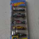 Hot Wheels 1:64 Scale Die-Cast Toy Cars 5-Pack, Set of 5 Toy Race Cars, Hot Rods, Character Cars, Rescue or Pick-Up Trucks (Styles May Vary)