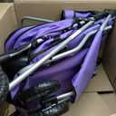 FDW | 3-Wheel Foldable Pet Stroller | Purple | Lightweight & Portable