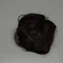 ALXNAN Clip in Long Wavy Synthetic Hair Extension 4PCS 24 Inch Dark Brown Thick Hairpieces Fiber Double Weft Hair for Women