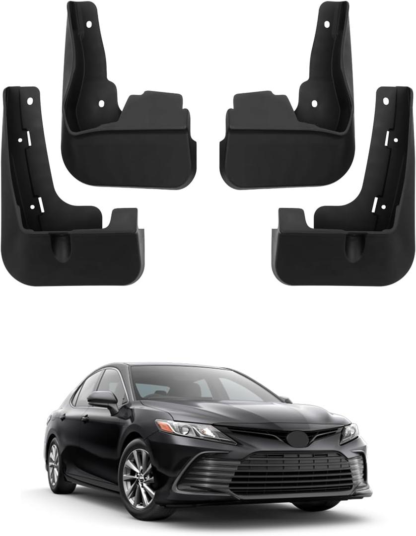 Autorder Mud Flaps Splash Guards for 2025-2026 Toyota Camry LE/SE/XLE/XSE Accessories Mudflap Fender Flares Front and Rear Mud Guard Set 4PCS