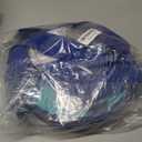 Poolvio 1-1/2" x 100' Professional Blue Backwash Hose with Clamps, General Purpose Reinforced PVC Lay-Flat Water Discharge Hose,for Use While Back-Washing Filters and Draining Pools