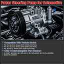 Power Steering Pump for Honda Civic 2001-2005 & for Acura EL 2001-2005 1.7L Replace 21-5267 56110PLA023