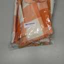 decorUhome Spring Buffalo Plaid Check Throw Pillow Covers 18x18 Set of 2 Outdoor Linen Decorative Farmhouse Gingham Pillow Covers with Stitched Edge for Bed Couch Sofa, Orange and White