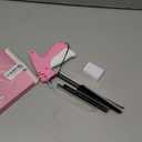 Stitch Gun for Clothes - Handheld Stitch Gun Quick Clothing Fixer - Tagging Gun - Includes 6 Needle, 1000 Black Fasteners & 1000 White Fasteners (Pink/Orange)