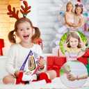 2 x Friendship Bracelet Making Kit, String Bracelets Maker Craft, Kids Jewelry Making Kit, Arts and Crafts for Kids, Christmas Birthday Gifts for Girls (Yellow Purple)