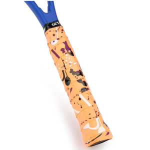 Get A Grip - Custom Tennis Racket Grip Tape - Anti-Slip/Quick-Drying Tennis Overgrips - Precut Badminton Racket Grip with Finishing Tape