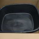 Arm & Hammer Rimmed Cat Litter Box with High Sides and Microban, Made in USA