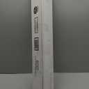 No Drill Blinds for Windows 1" Vinyl L-Shaped Slats Cordless Mini Blinds for Home, for Window Size 34.5" W  48" H White