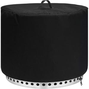 CANDANA Fire Pit Covers for Solo Stove Ranger 15 Inch, 600D Grill Cover for Ranger 15", Waterproof Outdoor BBQ Grill Cover