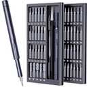 50-in-1 Small Screwdriver Set, [Super Durable & Strong Magnetic] Tiny Torx Screwdriver Fits All Ring Doorbell, Precision Magnetic Mini Repair Tool Kit for Watch, Laptop, Eyeglass, Screw Driver