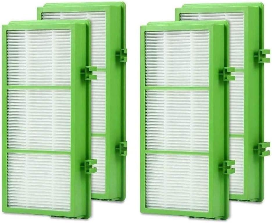 DerBlue 4 pcs Replacement Filter Compatible with Holmes AER1 Filter, Replacement Parts # 300AH-U4R, HAP242-NUC