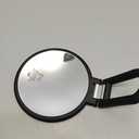 Magnifying Handheld Mirror Double Sided, 1X 15X Magnification Hand Mirrors, Travel Folding Hand Held Mirror, 360Rotation Pedestal Makeup Vanity Mirror