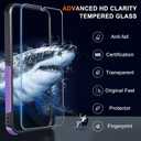 For Samsung Galaxy S25 FE Case with Screen Protector+Camera Lens Cover,Military Grade Heavy Duty Shockproof Phone Cover with Wrist Lanyard Strap for Samsung S25fe,Lavender