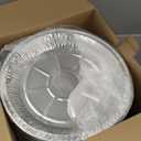 60 Pack 9 Inch Disposable Aluminum Pie Pans - Round Foil Pie Tins, Foil Plates, Takeout Food Containers for Tart Baking, Cooking, Reheating, Roasting