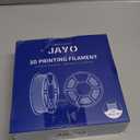 JAYO PLA 3D Printer Filament Orange, PLA Filament 1.75mm, 1.1KG Spool, Dimensional Accuracy +/- 0.02mm, Fit Most FDM Printer
