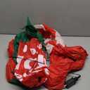 Vigdur 4FT Christmas Inflatables Decorations, Santa Stop Here Sign Blow up Christmas Yard Decorations with LED Lights for Xmas Holiday Party Indoor Garden Patio Display