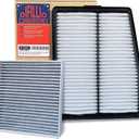 Engine Cabin Air Filter for Tucson Hybrid (2022-2025), Santa Fe Hybrid (2021-2025), Sorento Hybrid (2021-2025),Sport-age Hybrid (2023-2025), 28113L5100&97133L1000