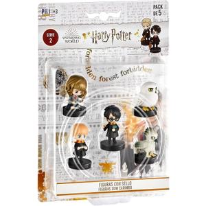 Bizak Harry Potter Pack of 5 Figures of 5 cm with Great Level of Detail, 16 Collectible Figures, Assorted Characters, Recommended from 3 Years (64115240)