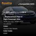 9 Pin 76208-TLA-A31 Blue Right Side Mirror Fits for Honda CRV 2017-2022