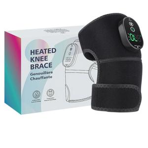 Electric Massage Knee Pad Heated Brace Massager 6 Heating Levels for Men Women Elders Electric Massage Massager Brace