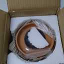 Orceler 6 inch Terracotta & Clay Pots for Plants with Saucer, Medium Terra Cotta Plant Pots with Drainage Hole, Flowerpot with Tray, Terracotta Pot for Indoor Outdoor Plant - Pack of 4 Planters