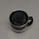 STANLEY Everyday Camp Mug 12oz | Drink Through Lid | Cup for Coffee, Tea and Drinks | Insulated Stainless Steel Coffee Mug | BPA-Free | Black 2.0