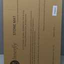 Innerfly Bath Mat, Stone Grey, Dark Grey
