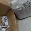 Electric Heated Blanket Queen Size, 84 * 90 Inchs Flannel Warm Blanket with 10 Heat Settings, 10 Hours Auto Shut Off, Fast Heating Warming Blankets, Machine Washable, Grey