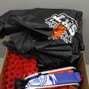 2 in 1 Dual Basketball Arcade Game Indoor/Outdoor With LED Scoring and Sound, Sport Play Toy Includes 6 Balls & Instruction & Pump For Teen Kids Toddler Birthday Christmas Carnival Backyard Party Gift