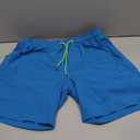 Men's Swim Trunks Quick Dry Beach Shorts with Pockets, M