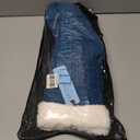 LUTHER PIKE SEATTLE Slipper Socks for Women - Warm, Cozy Socks w/Grippers (Blue), One Size